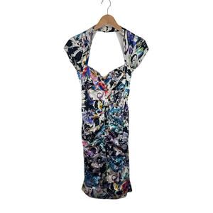 VTG Cache Silk Mini Dress